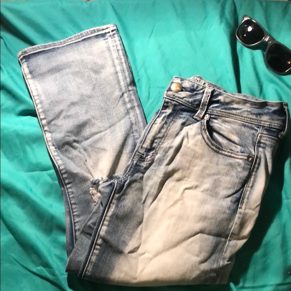 American eagle boot cut jeans